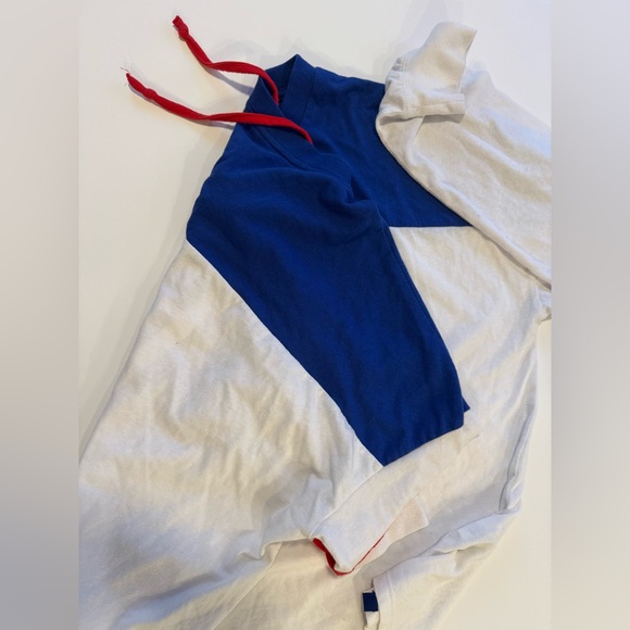 Fanatics Blue and White Bills Women's Jersey lace up long sleeves glitter Red - Picture 10 of 11